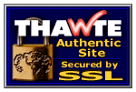 Alpha Omega's web store transactions are now secured
 with Thawte SSL